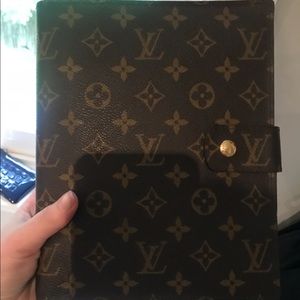 Authentic Large Louis Vuitton Agenda